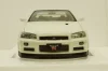 Nissan Skyline GT-R (R34) V-Spec II, white pearl, 77406,AutoArt 1:18 Уценка