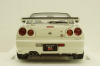 Nissan Skyline GT-R (R34) V-Spec II, white pearl, 77406, AutoArt 1:18