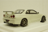 Nissan Skyline GT-R (R34) V-Spec II, white pearl, 77406, AutoArt 1:18