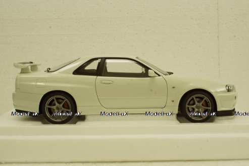 Nissan Skyline GT-R (R34) V-Spec II, white pearl, 77406, AutoArt 1:18