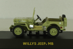 Willys Jeep MB, green, 86307, Greenlight 1:43