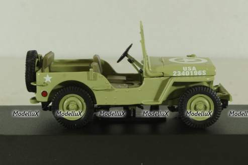 Willys Jeep MB, green, 86307, Greenlight 1:43