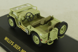 Willys Jeep MB, green, 86307, Greenlight 1:43