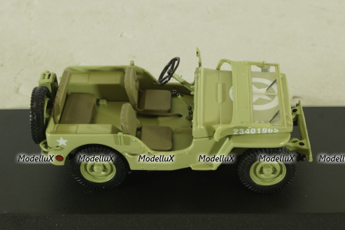 Willys Jeep MB, green, 86307, Greenlight 1:43