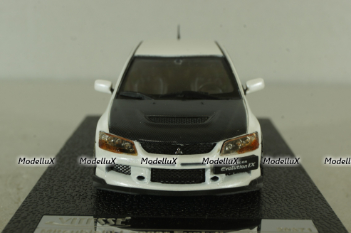 Mitsubishi Lancer Evolution IX 2005, white, 29371, Vitesse 1:43