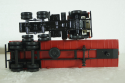 Камаз-5410, с полуприцепом красный,Элекон 1:43