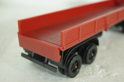 Камаз-5410, с полуприцепом красный,Элекон 1:43