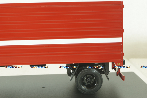 Зил-130 с п/полуприцем ОДАЗ-9958 пожарный, передвижная дымокамера, 1991г., TruckTyr 1:43