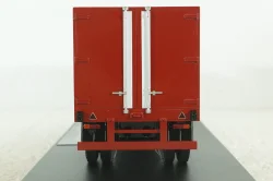 Зил-130 с п/полуприцем ОДАЗ-9958 пожарный, передвижная дымокамера, 1991г., TruckTyr 1:43