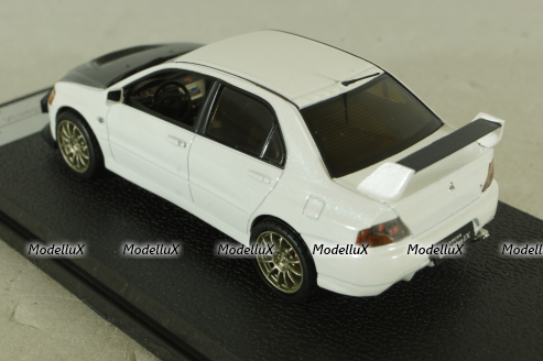 Mitsubishi Lancer Evolution IX 2005, white, 29371, Vitesse 1:43