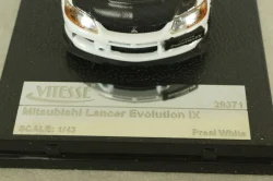 Mitsubishi Lancer Evolution IX 2005, white, 29371, Vitesse 1:43