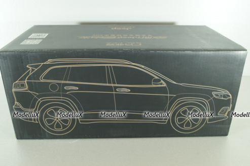 Jeep Grand Commander (Grand Cherokee) 2018, black, ,Paudi 1:18