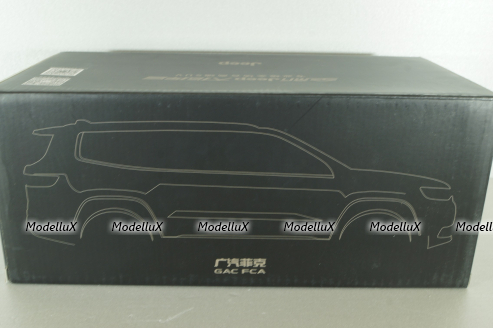 Jeep Cherokee 2019, blue, Paudi 1:18