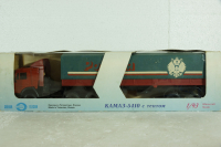 Камаз-5410 с полуприцепом с тентом , Элекон  1:43