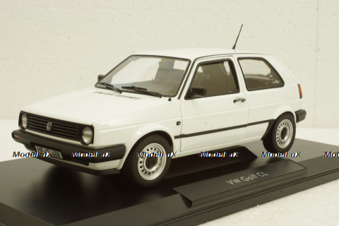 Volkswagen Golf 2 CL, white, 188561, Norev 1:18