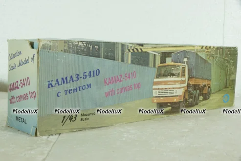 Камаз-5410 с полуприцепом с тентом , Элекон  1:43