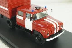 Зил-130 с п/полуприцем ОДАЗ-9958 пожарный, передвижная дымокамера, 1991г., TruckTyr 1:43