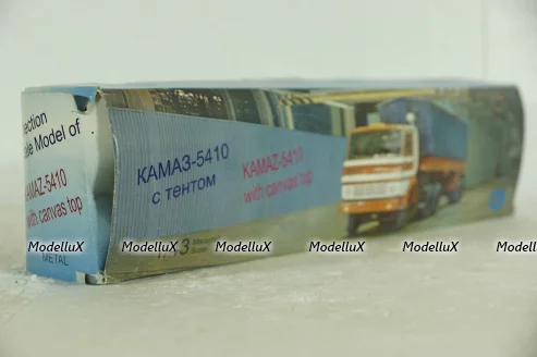 Камаз-5410 с полуприцепом с тентом , Элекон  1:43