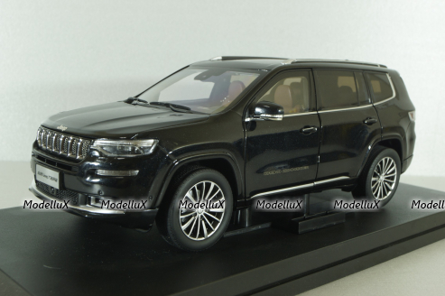 Jeep Grand Commander (Grand Cherokee) 2018, black, ,Paudi 1:18