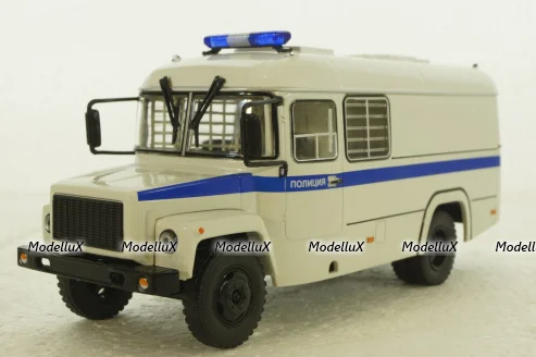 Кавз-3976-А3, полиция, Наши Автобусы, Спецвыпуск №3, 1:43