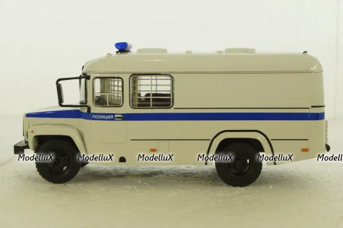 Кавз-3976-А3, полиция, Наши Автобусы, Спецвыпуск №3, 1:43