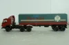 Камаз-5410 с полуприцепом с тентом , Элекон  1:43