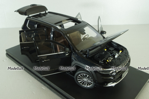 Jeep Grand Commander (Grand Cherokee) 2018, black, ,Paudi 1:18