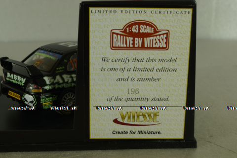 Mitsubishi Lancer Evolution IX #12 rally Scotland 2010, D.Barry & V.Brady, 43418, Vitesse 1:43