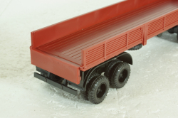 Камаз-5410 с полуприцепом с тентом , Элекон  1:43