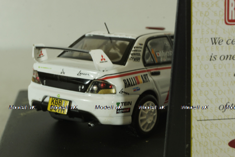 Mitsubishi Lancer Evolution IX #1 Champion African Rally 2008, H.Miyoshi/H.Ichino, 43404, Vitesse 1:43