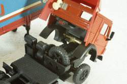 Камаз-5410 с полуприцепом с тентом , Элекон  1:43