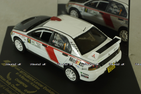 Mitsubishi Lancer Evolution IX #1 Champion African Rally 2008, H.Miyoshi/H.Ichino, 43404, Vitesse 1:43