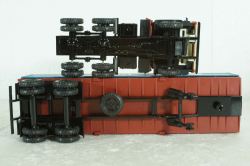 Камаз-5410 с полуприцепом с тентом , Элекон  1:43