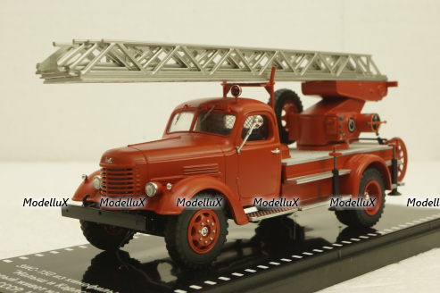 Зис-150 Пожарная, из к/ф "Малыш и Карлсон который живет на крыше" СССР, 1971г., TruckTyr 1:43