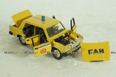 Ваз-2107, милиция, Агат 1:43