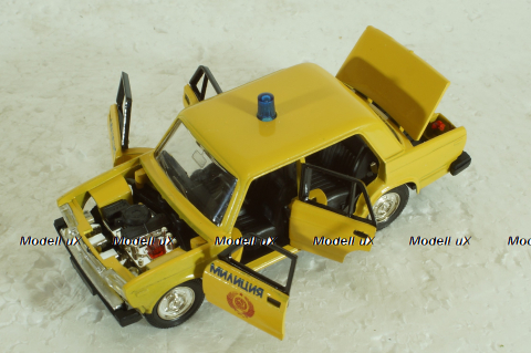 Ваз-2107, милиция, Агат 1:43
