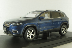 Jeep Cherokee 2019, blue, Paudi 1:18