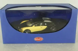 Bugatti EB 16,4 Veyron 2000, 50904, black/yellow, Autoart 1:43