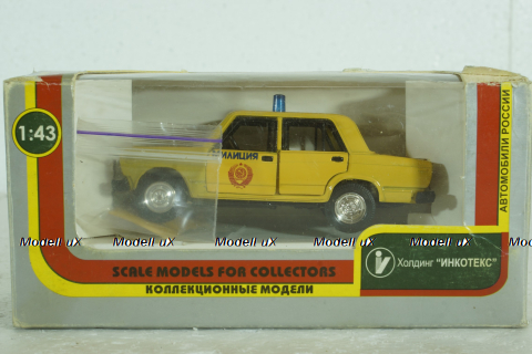 Ваз-2107, милиция, Агат 1:43