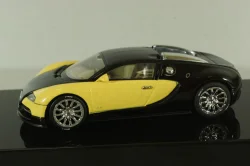 Bugatti EB 16,4 Veyron 2000, 50904, black/yellow, Autoart 1:43