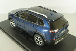 Jeep Cherokee 2019, blue, Paudi 1:18