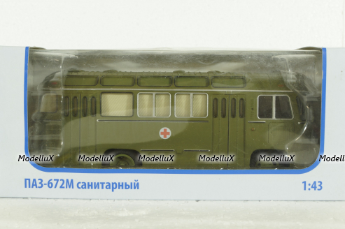 ПАЗ-672М санитарный (1982), Советский Автобус 1:43