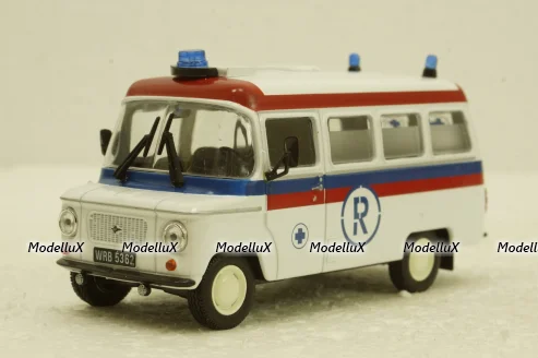 Nysa 522 Ambulance, белая, Kultowe Auta PRL-u Spec-Wydanie №8 1:43