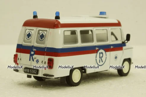 Nysa 522 Ambulance, белая, Kultowe Auta PRL-u Spec-Wydanie №8 1:43