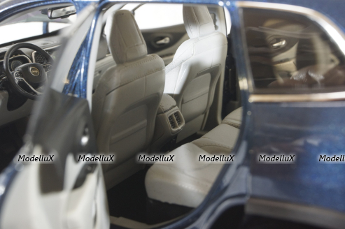 Jeep Cherokee 2019, blue, Paudi 1:18