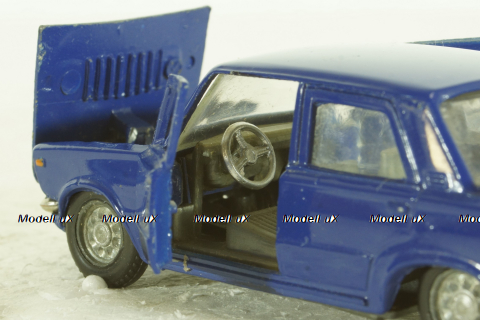 Fiat 125, синий, Mercury 1:43