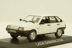 Ваз-2109 Samara, Белый, Masini de Legenda №22 1:43