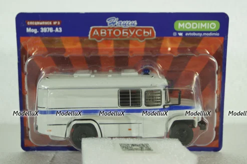 Кавз-3976-А3, полиция, Наши Автобусы, Спецвыпуск №3, 1:43