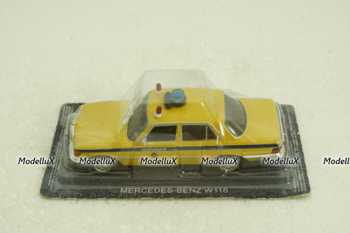 Mercedes-Benz 450 SEL 6.3 (W116) Police USSR 1975 Полицейские машины мира №22, Deagostini 1:43