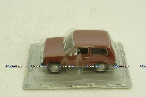 Ваз-2121 Нива, красная, Kultowe Auta PRL-u №21 1:43